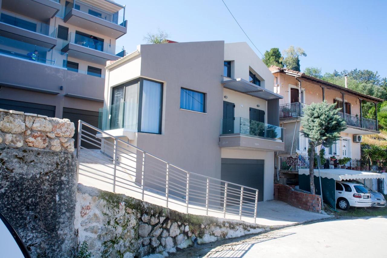 Sea View Frini Lefkada Villa Bagian luar foto